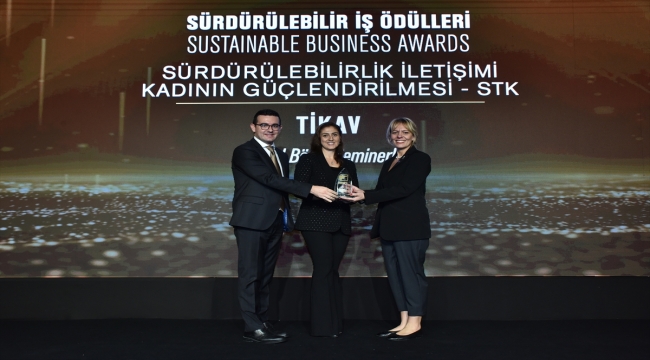 TİKAV'ın eğitim projesine "Sürdürülebilir İş Ödülleri 2023"ten ödül