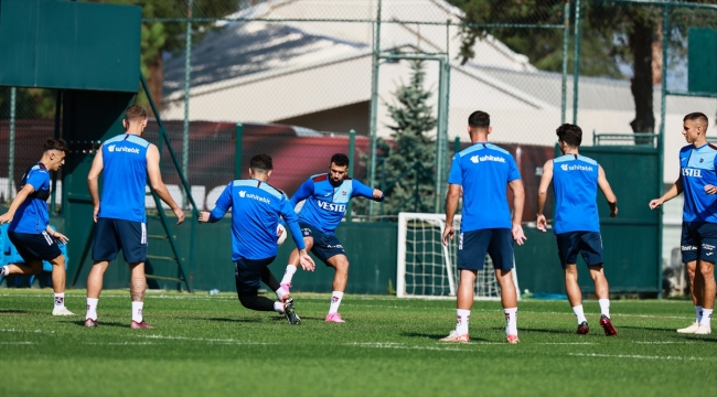 Trabzonspor, Fatih Karagümrük maçının hazırlıklarını tamamladı