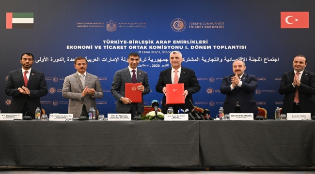 Türkiye ile BAE arasında "1. Dönem JETCO Protokolü" imzalandı