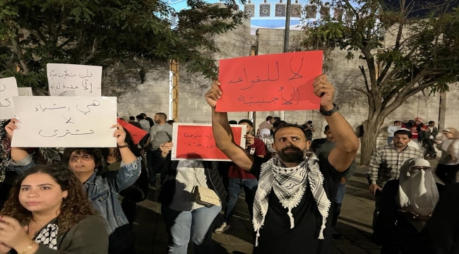 Ürdün'de, Gazze'ye destek ve Biden'ın yarınki muhtemel Amman ziyaretine tepki gösterisi