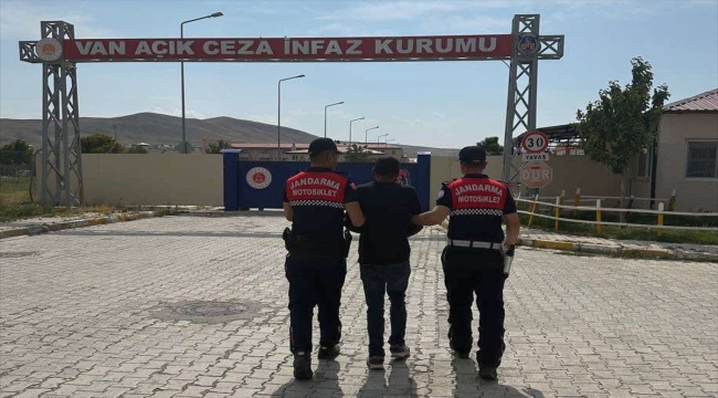 Van'da cezaevi firarisini jandarma ekipleri yakaladı