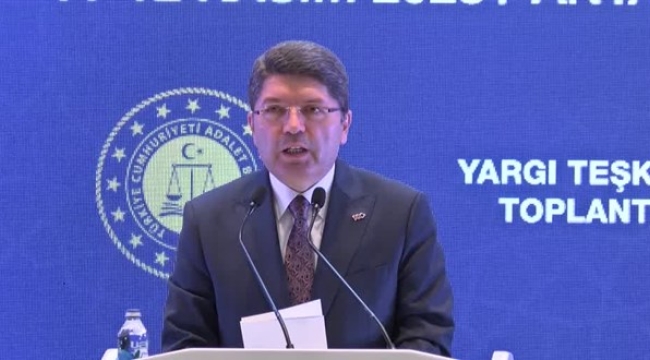 Adalet Bakanı Tunç, Yargı Teşkilatı Toplantısı'nda açıklamalarda bulundu