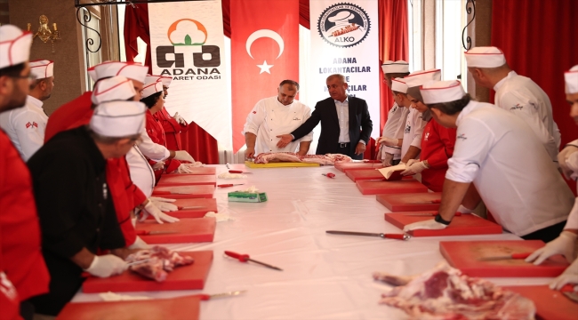 Adana'da "14. Tescilli Adana Kebabı Eğitim" programı başladı