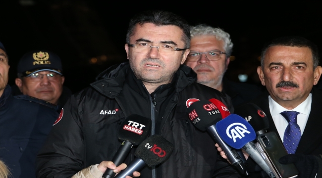 AFAD Başkanı Memiş'ten Zonguldak açıklarında batan gemiye ilişkin açıklama: