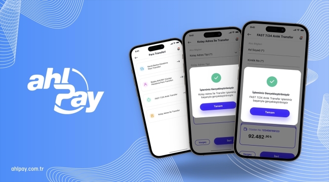 AHL Pay kullanıcıları IBAN'ları ile FAST'i kullanarak para transferi gerçekleştirebilecek