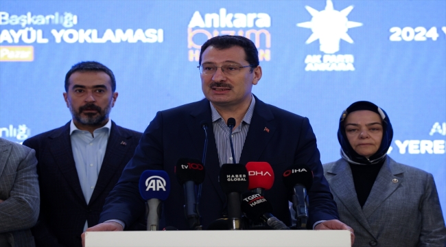 AK Parti Ankara Teşkilatında temayül yoklaması