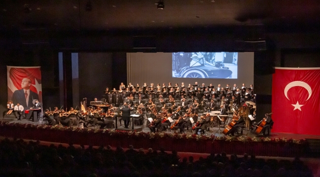 Antalya Kültür Yolu Festivali'nde Antalya DOB "Atatürk'ü Anma Konseri" verecek
