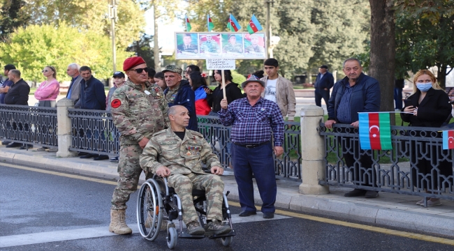 Azerbaycan'da Karabağ Zaferi'nin 3. yıl dönümü kutlanıyor