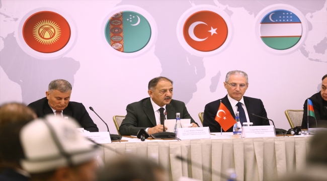 Bakan Özhaseki, 2. Türk Dünyası Meteoroloji Forumu'nda konuştu