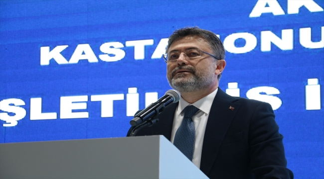 Bakan Yumaklı, AK Parti Kastamonu İl Danışma Meclisi Toplantısı'nda konuştu
