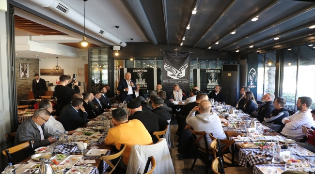 Beşiktaş Kulübü Başkan Adayı Serdal Adalı, Denizli'deki kongre üyeleriyle buluştu