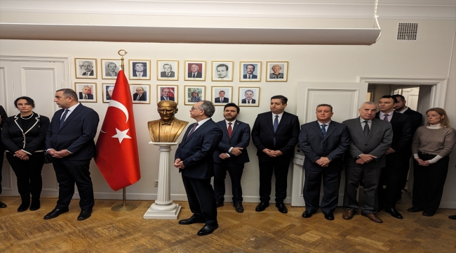 Büyük Önder Atatürk, Avrupa'da anıldı