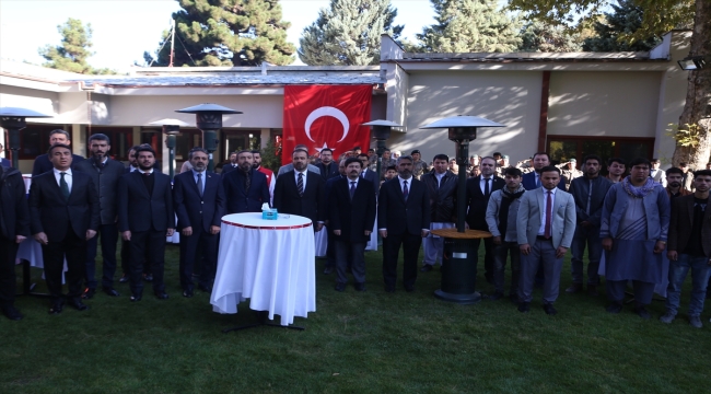 Büyük Önder Atatürk, vefatının 85. yılında Afganistan'da anıldı
