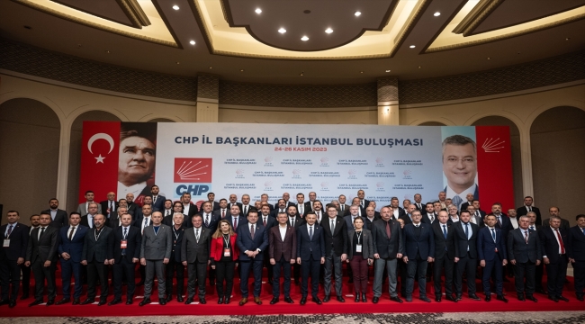 CHP Genel Başkanı Özel, İl Başkanları İstanbul Buluşması Programı'nda konuştu