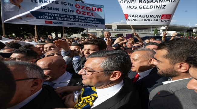 CHP Genel Başkanı Özgür Özel, Manisa'da konuştu