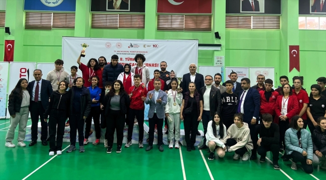 Çocuk Hizmetleri Genel Müdürlüğü Türkiye Badminton Şampiyonası, Ankara'da yapıldı