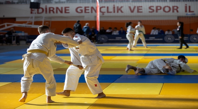 Edirne'de 3. Uluslararası Judo Şampiyonası sona erdi