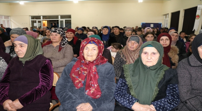 Erzincan'da Ahıska Türklerinin sürgün edilişinin 79. yılı dolayısıyla anma programı düzenlendi
