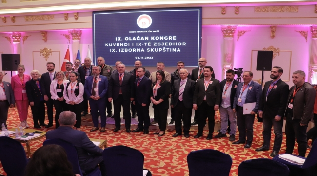 Fikrim Damka, yeniden Kosova Demokratik Türk Partisi Genel Başkanı seçildi