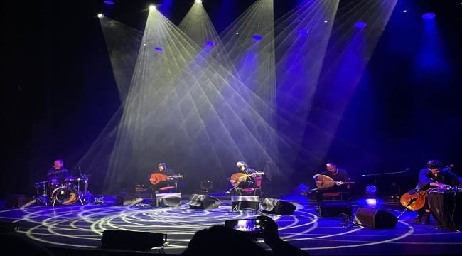 Filistinli müzik grubu "Le Trio Joubran" İstanbul'da dinleyicileriyle bir araya geldi