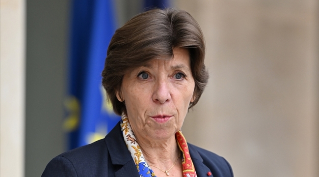 Fransa Dışişleri Bakanı Colonna'dan Gazze'de acilen insani ara çağrısı