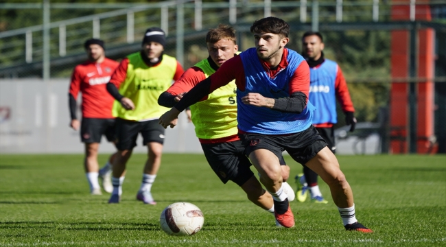 Gaziantep FK, MKE Ankaragücü maçının hazırlıklarına devam etti