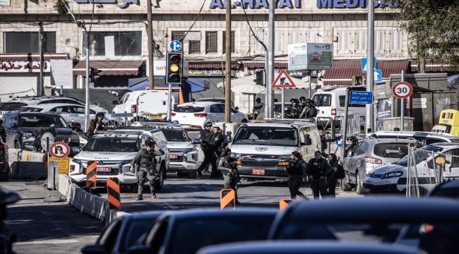 İşgal altındaki Doğu Kudüs'te bıçaklı saldırı sonucu 2 İsrail polisi yaralandı