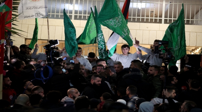İsrail hapishanesinde tutulan 39 Filistinli serbest bırakıldı