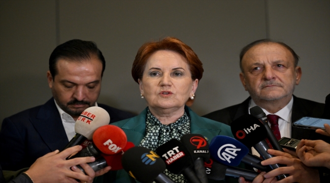 İYİ Parti Genel Başkanı Akşener, Maziden Atiye Milli Yükseliş Paneli'ne katıldı: