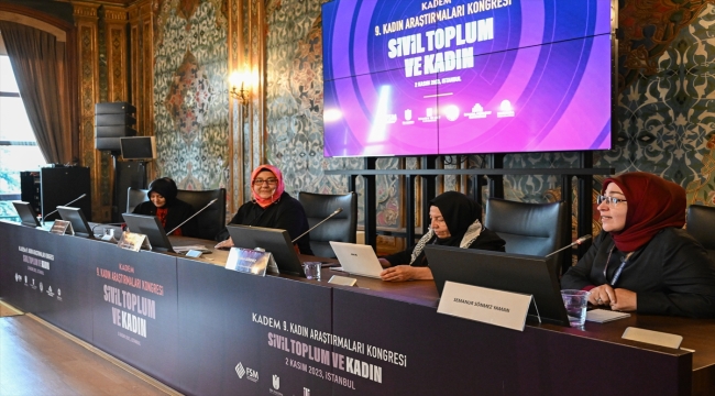 KADEM'in Kadın Araştırmaları Kongresi'nde "sivil toplum ve kadın" konuşuldu