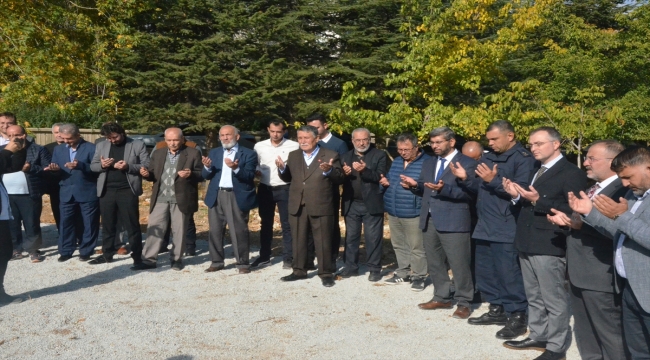 Kahramanmaraş'ta depremlerde ağır hasar aldığı için yıkılan cami yeniden inşa ediliyor