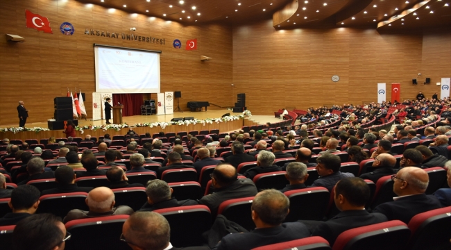 Kamu Görevlileri Etik Kurulu Başkanı Güngör, Aksaray'da konferansa katıldı