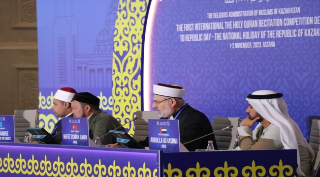 Kazakistan'da Uluslararası Kur'an-ı Kerim Yarışması düzenleniyor