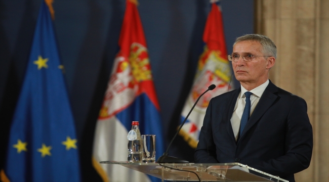 NATO Genel Sekreteri Stoltenberg: "Sırbistan'ın NATO ile koordinasyonundan memnunuz"