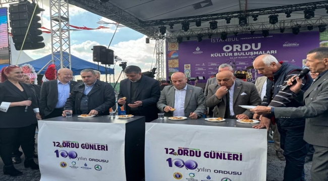 Ordu Tanıtım Günleri, İstanbul'da başladı