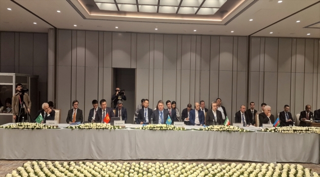 Özbekistan'da "Ekonomik İşbirliği Teşkilatı Ulaştırma Bakanları 12. Toplantısı" yapıldı