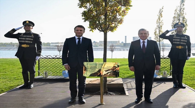 Özbekistan ile Fransa, ilişkileri stratejik ortaklık düzeyine çıkartacak