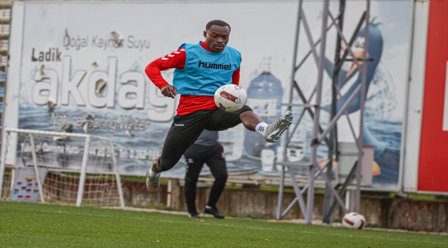 Samsunspor, Beşiktaş maçı hazırlıklarını sürdürdü