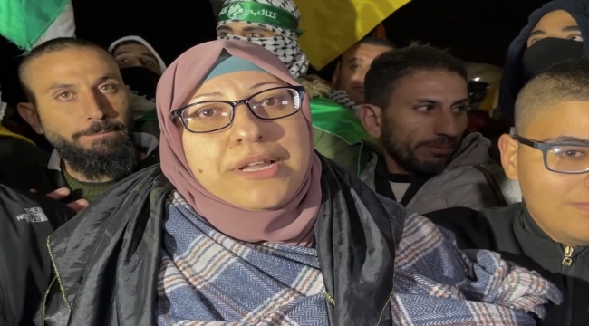 Serbest bırakılan Filistinli kadın esirlerden Şaban: "Batı Şeria'da direnişin izinde kalacağız"