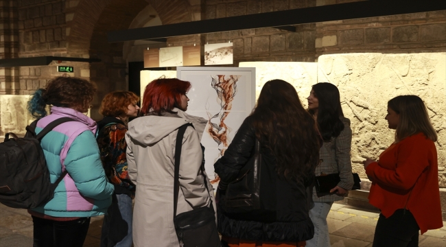 Sinopia Çağdaş Sanatlar Sergisi Ankara'da açıldı