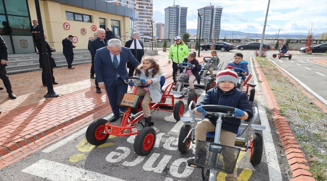 Sivas'ta Çocuk Trafik Eğitim Parkı yılda 13 bin öğrenciyi ağırlıyor