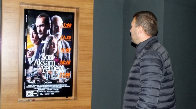 Sivas'ta sinemaseverler "Son Akşam Yemeği" filmini beğendi