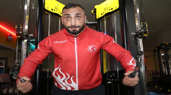 Sporla hayatı değişen engelli milli sporcu, hedefine dünya şampiyonluğunu koydu