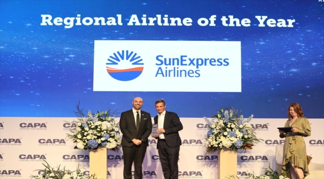 SunExpress'e "Yılın Bölgesel Hava Yolu" ödülü