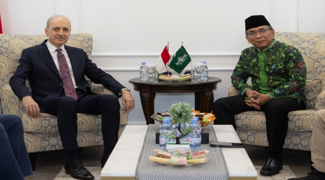 TBMM Başkanı Kurtulmuş, Cakarta'da Nahdlatul Ulama'yı ziyaret etti