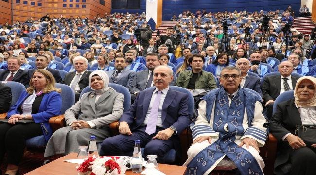 TBMM Başkanı Kurtulmuş, Pamukkale Üniversitesi Akademik Yıl Açılış Töreni'nde konuştu