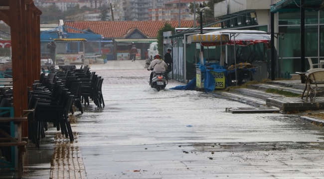 Tekirdağ'da deniz ulaşımına lodos engeli