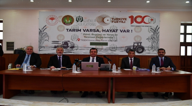 TİGEM Genel Müdürü Hasan Gezginç, Karacabey İşletmesinde konuştu