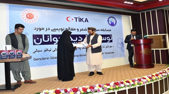 TİKA Herat Ofisi, Afganistan'da gençlere yönelik şiir ve makale yarışması düzenledi