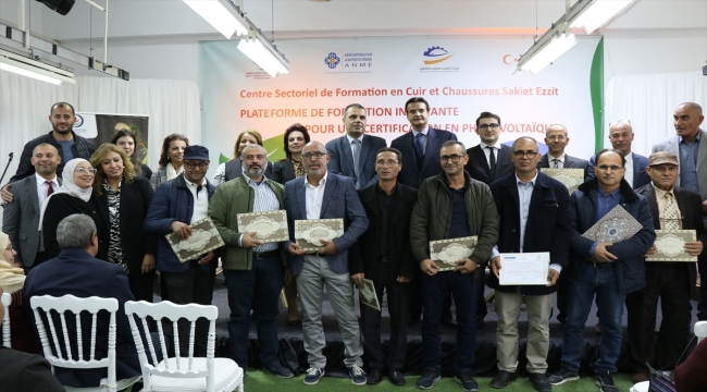 TİKA Tunus'taki mesleki eğitim merkezinde güneş enerjisi laboratuvarı kurdu